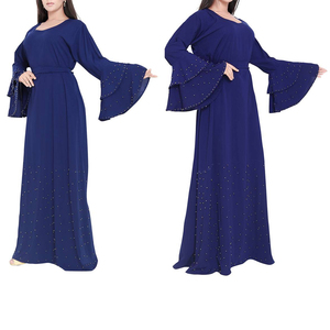 New <b>Kaftan</b> Style Abaya Wholesale Muslim Ethnic Traditional High Quality <b>Plus</b> <b>Size</b> Custom Logo OEM Service Ladies Abaya - Product Image 6