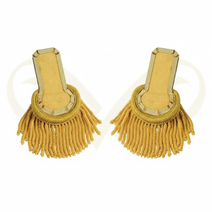 Épaulettes personnalisées en or massif de haute qualité pour uniformes – Vente en gros - Product Image 6