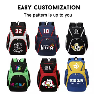 <b>Elite</b> Athletic Gear Bag Durable Water Resistant Foldable Lightweight Soccer Backpack Expandable Storage Comfortable <b>Straps</b> Shoes - Product Image 5