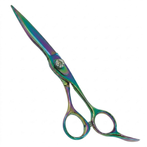 Professional High Quality Stainless Steel Hair Scissors Straight Blade Barber Salon Cutting <b>Shears</b> Manufacture In Pakistan - Product Image 2