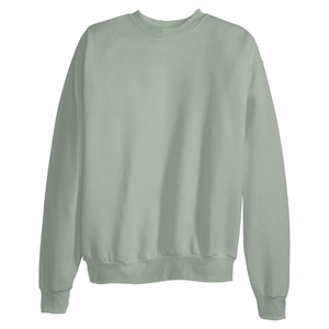 OEM <b>Men's</b> <b>Sweatshirt</b> Vintage <b>Grey</b> Cotton Fleece Oversized Fit Crewneck Collar Embroidered Patch Fleece Pullover Bulk Producer - Product Image 6