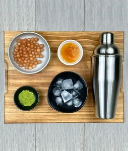 High Quality Stainless Steel Cocktail Shaker with Leakproof Design Built-in Strainer & Lid Perfect <b>Bar</b> <b>Tool</b> for Home & Party Use - Product Image 3