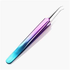 Personal Care Tools Set 3 Pieces Acne Needle Tweezers Blackhead Pimples Removal Stainless Steel Tools Set - Product Image 4