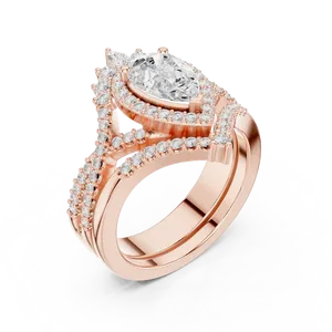 Sensacional Anillo de Oro con Diamante Cultivado en Laboratorio de 3.00 Quilates, Detalles Geométricos Laterales, Unisex, Prestigioso, para Aniversario o Boda - Product Image 6