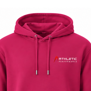 Men's Custom Cerise Pink Pullover <b>Hoodie</b> Fleece Sweatshirt Long Sleeve Regular Fit Drawstring Kangaroo Pocket Casual Streetwear - Product Image 3