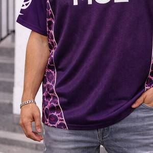 Camiseta de Fútbol Americano Personalizada, Premium, Talla Grande, con Estampado de Camuflaje, Estilo Vintage, Unisex, Proveedor de Camisetas de Fútbol Americano - Product Image 3