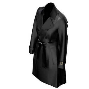 Gabardina de Cuero Genuino Impermeable, Ropa de Invierno Personalizada, Fabricante Mayorista de Marca Privada - Product Image 3