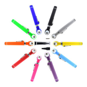 Mini otoscope de poche à fibre optique, outil de soin des oreilles, otoscope portable avec lumière LED vive, diagnostic compact - Product Image 4