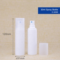 Flacons pulvérisateurs en plastique blanc mat à brume fine de 30ml Exemple de commande