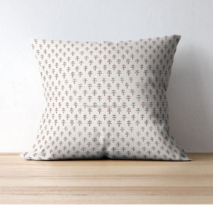 ปลอกหมอนอิงลายดอกไม้สไตล์วินเทจ งานพิมพ์มือแบบอินเดีย สำหรับตกแต่งภายในบ้านอย่างหรูหรา - Product Image 5