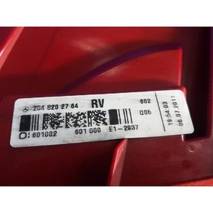 Luz Trasera Derecha Usada Clase C 2048202764 - Product Image 2