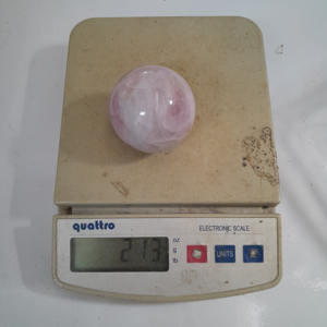 Vente en gros de sphères de quartz rose de haute qualité de Java occidentale, figurines sculptées à la main, pierre naturelle, Indocraftstone, décoration d'intérieur, art - Product Image 5