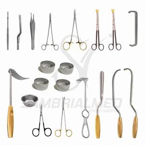 ชุดเครื่องมือผ่าตัดเต้านมสแตนเลสเกรดทางการแพทย์ จำนวน 21 ชิ้น สำหรับศัลยกรรมตกแต่ง ได้รับการรับรองมาตรฐาน ISO - Product Image 2