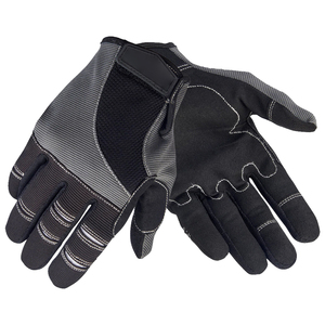 Nayab Industries Breathable TWO-WAY Waterproof Polyurethane Polyester Fabric Full Finger Touchscreen Moto Glove Buckle Closure - Product Image 1