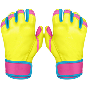 Quick Dry Leather Baseball Batting Gloves New Design Comfort Feel Soft Stuff Durable Lightweight Hot Selling Wholesale Price - Product Image 6