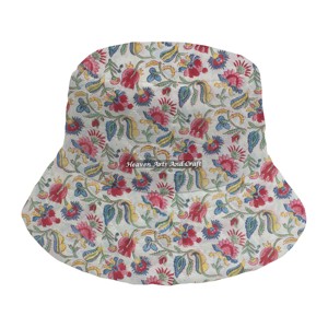 Vente d'usine – Nouveaux chapeaux bob matelassés personnalisés à imprimé intégral, avec logo sur mesure, pour hommes et femmes, haute qualité - Product Image 2