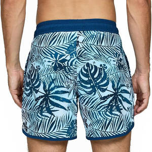 Shorts de bain pour hommes à séchage rapide, sublimation, meilleure impression, meilleure fabrication, polyester, faible MOQ. - Product Image 4