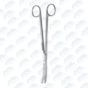 Tijeras Ginecológicas Wertheim de Alta Calidad, Tijeras Quirúrgicas Curvas y Obtusas para Disección, Instrumentos Médicos - Product Image 6