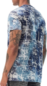 Camiseta Casual de Algodón Tejido para Hombre con Estampado Abstracto Estilo Impresión Digital - Product Image 4