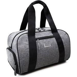 Sac de sport décontracté unisexe en gros, personnalisé, en cuir et polyester, imperméable, léger, pour la gym et les voyages, avec fermeture éclair imprimée - Product Image 5