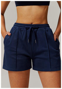 Pantalon de jogging sport pour femme, personnalisable avec logo, écologique, été, décontracté, avec cordon de serrage, en Spandex-Polyester, uni, vierge, en polaire, pour la course et l'entraînement - Product Image 6
