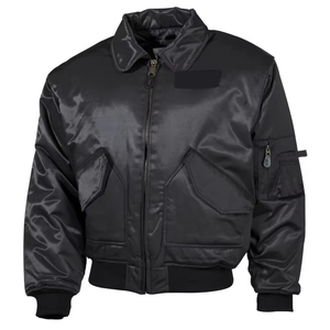 Wholesale Customize New Men's Stand Embroidery Reversible Windproof Zipper Closure Bomber <b>Jacket</b> Casual Sports - Product Image 1