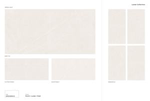 กระเบื้องพอร์ซเลนคลาสสิคพั้นช์ลัสเตอร์ ขนาด 600x1200 มม. สำหรับปูพื้นและผนัง โครงการตกแต่งภายในหรูหราและเชิงพาณิชย์ - Product Image 2