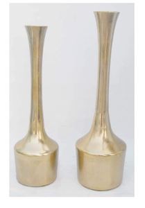 Jarrón de Metal Dorado Martillado Artesanal, Urna Decorativa Floral para Decoración de Interiores y Hogares de Alta Gama, Centro de Mesa para Bodas - Product Image 6