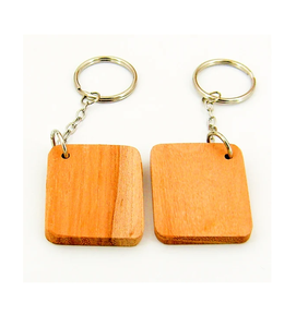 Best Quality Wood Keychain Wholesale Custom Promotion Gift Customized <b>Engrave</b> Logo Wood <b>Keyring</b> Best Price - Product Image 1