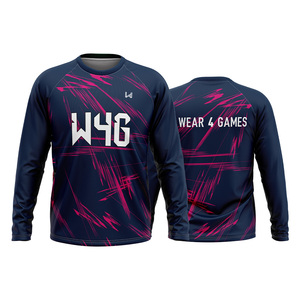 Camisetas Deportivas de Compresión Ligeras para Hombre, Cuello Redondo, Transpirables, de Secado Rápido, para Gimnasio, Correr, Entrenamiento, Jersey Informal con Estampado - Product Image 3