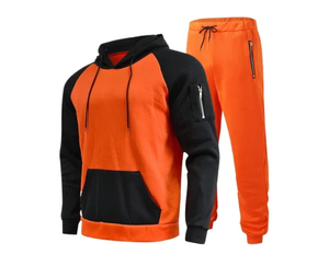 Conjunto de Sudadera con Capucha y Pantalones Deportivos de Alta Calidad, Estilo Urbano para Hombre, Listo para Comprar - Product Image 4