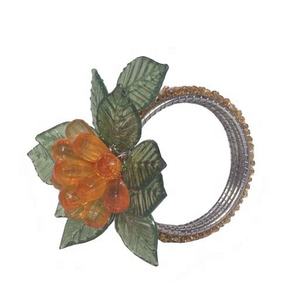 ANNEAU DE SERVIETTE EN MÉTAL DESIGNER PERLE POUR LA DÉCORATION DE NOËL ET DE MARIAGE ANNEAU DE TISSU DE SERVIETTE - Product Image 2