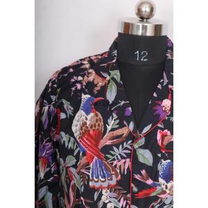 Robe en coton indien pour femmes, chemisiers, chemises imprimées en coton faites à la main, chemises bohèmes en coton imprimé, vêtements pour femmes grandes tailles - Product Image 2