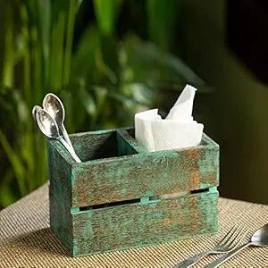 Soporte de Madera de Tres Niveles para Cucharas, Acabado Protector Brillante, Decoración Elegante para Cocina, Precio Económico, India - Product Image 3