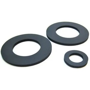 ยางซิลิโคน EPDM แบนทรงกลมแบบกำหนดเองปะเก็นเครื่องซักผ้ากันน้ำจากผู้ผลิตอินเดีย