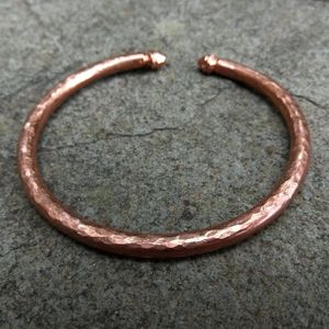 Pure Copper Fashion <b>Bracelet</b> Handmade Artistic Jewelry For Men Stylish Wellness Inspired Daily Wear Accessory - Product Image 5