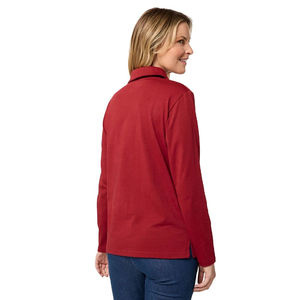 Chemises décontractées et professionnelles en coton tricoté doux 100 % pour femmes, vente en gros de t-shirts imprimés écologiques à séchage rapide - Product Image 5