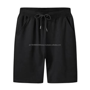 <b>Combed</b> Cotton Shorts Men's Summer Wear Thin Quarter Pants Men's Casual Pants Loose Sport Pants Men's Beach - Product Image 6