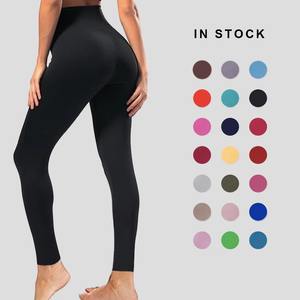 Leggings Deportivos de Mujer, Cintura Alta, Color Negro, para Yoga, Gimnasio, 2026 - Product Image 1