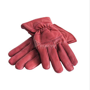 Guantes de Motocicleta de Piel de Cabra Vintage de Alta Calidad, Logotipo Personalizado, MOQ Bajo, Guantes de Cuero Perforados para Verano, Estilo Cafe Racer, al por Mayor - Product Image 1