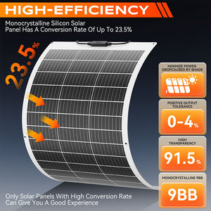Panneaux solaires flexibles <span class=keywords><strong>150W</strong></span> <span class=keywords><strong>Panneau</strong></span> <span class=keywords><strong>solaire</strong></span> monocristallin étanche <span class=keywords><strong>Camping</strong></span> RV Home Charge 12V <span class=keywords><strong>pour</strong></span> la maison RV Yacht Boat <span class=keywords><strong>Car</strong></span> - Product Image 5