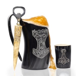 Mug en corne de buffle fait main en gros – Tasse durable et écologique au fini naturel unique pour la restauration et les collections de cadeaux - Product Image 2