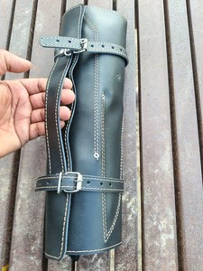 Juego de 5 Cuchillos de Chef Hechos a Mano de Acero de Damasco con Recubrimiento Negro, Ambidiestros y Ecológicos, con Funda de Cuero para Acampar al Aire Libre, Venta al Por Mayor - Product Image 6