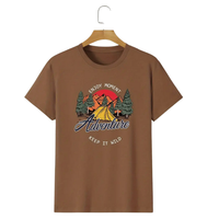 T-shirt uni personnalisé en coton 100% pour homme, imprimé sérigraphié, à manches courtes, respirant, idéal pour le fitness et la course, toutes saisons