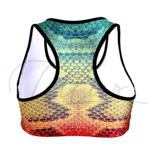 Sujetador Deportivo de Yoga de Alta Calidad 2026, Elástico en Cuatro Direcciones, Alta Sujeción, Ecológico, Secado Rápido, Logotipo Personalizado Frontal, Estilo Sexy para Mujer - Product Image 2