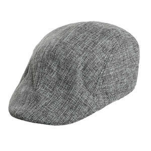Casquette plate en laine style anglais unisexe, béret gris en flanelle, printemps automne, décontracté, adulte, 56-58CM - Product Image 4