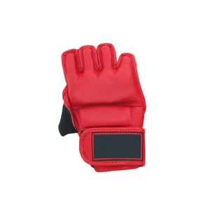 Gants de MMA en cuir véritable, marque privée, sur mesure, haute qualité, à lacets, faciles à porter, demi-doigts, pour hommes, en vente - Product Image 6