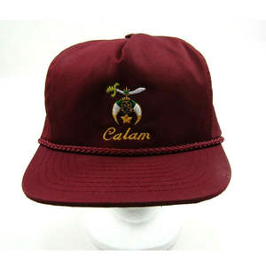 Gorras de Algodón y Lana Masónicas Bordadas a Mano con Logotipo Personalizado, Nombre y Pedrería, Estilo Fez Shriners - Product Image 5