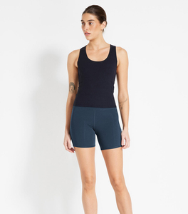 Camiseta sin mangas acanalada de algodón para mujer, top deportivo transpirable para gimnasio, chaleco de verano para fitness - Product Image 5