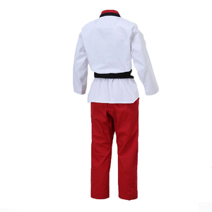 Uniforme de Karate Personalizado de Venta Caliente, Diseño OEM, Talla Adulto, Ajuste Holgado, Elástico y Transpirable, Poliéster/Algodón, Artes Marciales - Product Image 5